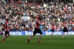 Eindhoven, 13 April 2008 Kampioenswedstrijd PSV-FC Twente, eindstand 1-1 Seizoen 2007/2008. PSV daardoor nog niet kampioen.
Jefferson Farfan heeft PSV op 1-1 gebracht