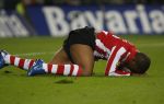 Eindhoven, 20 Oktober 2007
Kompetitiewedstrijd PSV-VVV, eindstand 3-1
Seizoen 2007/2008
Jefferson Farfan is onderuit gehaald