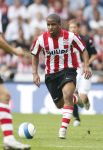 Eindhoven, 23 September 2007 Seizoen 2007/2008 Kompetitewedstrijd PSV-Feyenoord, eindstand 4-0
Jefferson Farfan