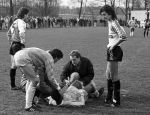 Eindhoven, 2 April 1989
PSV-Feyenoord, Landelijke Jeugd
Rechts op de foto de inmiddels overleden Jeffrey Sen v Basel