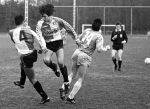 Eindhoven, 2 April 1989
PSV-Feyenoord, Landelijke Jeugd
Midden op de foto de inmiddels overleden Jeffrey Sen v Basel