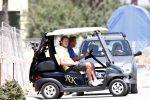 Vale do Lobo 6 mei 2008
Ronald Koeman samen met Jeroen Rietbergen in de buggy van RK aan het golfen op Golfbaan Vale Do Lobo.