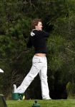 Vale do Lobo 24 februari 2008
Linda de Mol golfend met haar nieuwe vriend Jeroen Rietbergen op vale do lobo  waar Linda een huis heeft.
Peter Smulders bv