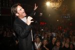 Uitgeest 16 januari 2008
Jeroen v d Boom met zijn vriendin bij nieuwjaarsreceptie henk geels in Bob's