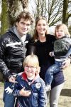 Kaatsheuvel 29 maart 2009
15 jarig bestaan van Princess in de efteling. Jeroen v d Boom met vriendin Dani en 2 zoons Daan en Luuk
Peter Smulders bv
