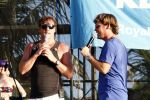 Curacao 31 december 2008
Sound check Jeroen v d Boom op Mambo Beach voor oudjaarsconcert. Jeroen met Geard Joling op het podium
Peter Smulders bv