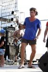 Curacao 31 december 2008
Sound check Jeroen v d Boom op Mambo Beach voor oudjaarsconcert.
Peter Smulders bv