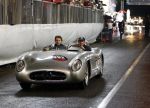 Brescia 15 mei 2008
Start van de Mille Miglia in Brescia. State of art rijdt met 2 porsches mee. 
Jochen Mass