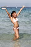 Ibiza 2 juli 2008
Estelle Gullit op vakantie met Joelle Gullit