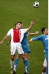 Amsterdam, 30 Januari 2008 Kompetitiewedstrijd AJAX-PSV, eindstand 0-2
Seizoen 2007/2008
John Heitinga Danny Kovermans en Otman Bakkal