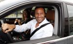 Noordwijk 3 juni 2008
Het Nederlands elftal vertrekt vanaf hotel huis ter Duin naar Schiphol voor het EK voetbal in Zwitserland en Oostenrijk. 
John v t Schip met zijn vrouw Danielle v t Schip