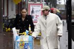 Zandvoort 19 januari 2008
Johnny Kraaykamp jr boodschappen aan het doen met zijn nieuwe vriendin Peggy Reiziger.