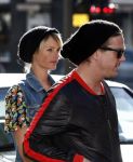 Amsterdam, 11 Mei 
Johnny de Mol met zijn nieuwe vriendin Elvira