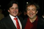 Bussum 25 februari 2008
Premiere Simone Kleinsma in het spant in bussum.  Jon v Eerd met vriend
Peter Smulders bv