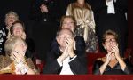 Amsterdam 5 oktober 2007
Koningin Beatrix Joop  v d Ende en Janine v d Ende bij de premiere van Ciske de Rat in Carre.