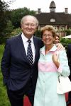 Laren, 28 Juni 2008
Trouwen Reinout Oerlemans met Danielle Overgaag
Joop v d Ende met zijn vrouw Janine v d Ende