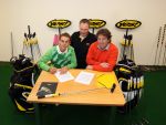 Eindhoven, 2 Mei 2008 
Contract ondertekening en Golfinstructie door Bart v d Wind en Aad v Osmet Golfpro Joost Luiten en vader/manager Nico Luiten
Foto Peter Smulders BV te Eindhoven
