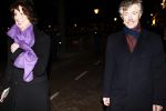 Amsterdam 1 februari 2008
Koningin Beatrix (70jaar) en Prinses Margriet (65 jaar) vieren hun verjaardag in Carre. Joris Voorhoeve met zijn nieuwe vriendin vrouw
