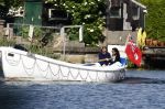 Nederhorst den Berg 21 mei 2009
Jort kelder met zijn nieuwe vriendin aan het varen in zijn boot op de vecht.
Peter Smulders bv