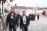 Barcelona 11 maart 2009
Test dag voor de formule 1 teams op het circuit van Barcelona. Jasck Plooij Frits v Eldik en Jos Verstappen
Peter Smulders bv