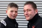20 Maart 2008 Jos Verstappen met zijn zoon Max Verstappen