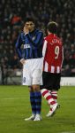 Eindhoven, 12 December 2007
Champions League wedstrijd PSV-Internationale Milan, eindstand 0-1 Seizoen 2007/2008 
Julio Ricardo Cruz