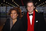 Den Haag 20 januari 2008
Premiere  Hollywood in concert met Lee Towers en Anita Meier. 
Justine Pelmelay met vriend