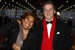 Den Haag 20 januari 2008
Premiere  Hollywood in concert met Lee Towers en Anita Meier. 
Justine Pelmelay met vriend