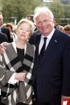 Utrecht 28 april 2009
Pieter v Vollenhoven viert zijn 70e verjaardag in het Beatrix theater in Utrecht. Karel v Doodewaerd met zijn vrouw
Peter Smulders bv