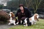 Coevorden 5 februari 2009
Karin v Basten met haar honden 
Peter Smulders bv