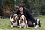 Coevorden 5 februari 2009
Karin v Basten met haar honden 
Peter Smulders bv