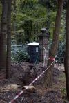 Lage Vuursche 28 oktober 2007
Verbouwing en nieuwe hekken rondom kasteel Drakensteynn waar koningin Beatrix weer gaat wonen.
Drakestein  Drakenstein  Drakesteyn