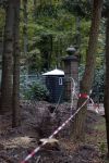 Lage Vuursche 28 oktober 2007
Verbouwing en nieuwe hekken rondom kasteel Drakensteynn waar koningin Beatrix weer gaat wonen.
Drakestein  Drakenstein  Drakesteyn