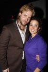 Kaatsheuvel 25 november 2007
Katja Schuurman Thijs Romer en Tara Elders bij kerstborrel Princess ivm presentatie nieuwe film.