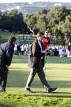 4 November 2007 Valderrama Golfclub ( Spanje )
Finaledag Volvo Masters Seizoen 2007
Ken Brown in gesprek met Richard Boxall