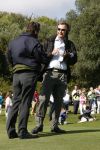4 November 2007 Valderrama Golfclub ( Spanje )
Finaledag Volvo Masters Seizoen 2007
Ken Brown in gesprek met Richard Boxall