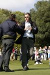 4 November 2007 Valderrama Golfclub ( Spanje )
Finaledag Volvo Masters Seizoen 2007
Ken Brown in gesprek met Richard Boxall