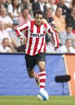 Eindhoven, 23 September 2007 Seizoen 2007/2008 Kompetitewedstrijd PSV-Feyenoord, eindstand 4-0
Kenneth Perez ( maker van 1-0 en 3-0 )