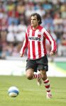 Eindhoven, 23 September 2007 Seizoen 2007/2008 Kompetitewedstrijd PSV-Feyenoord, eindstand 4-0
Kenneth Perez ( maker van 1-0 en 3-0 )