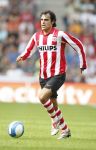 Eindhoven, 23 September 2007 Seizoen 2007/2008 Kompetitewedstrijd PSV-Feyenoord, eindstand 4-0
Kenneth Perez ( maker van 1-0 en 3-0 )
