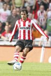 Eindhoven, 23 September 2007 Seizoen 2007/2008 Kompetitewedstrijd PSV-Feyenoord, eindstand 4-0
Kenneth Perez ( maker van 1-0 en 3-0 )