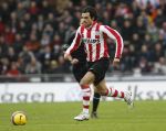 Eindhoven, 30 December 2007
Laatste Kompetitiewedstrijd van het jaar PSV-NAC  Eindstand 2-0 Seizoen 2007/2008
Kenneth Perez op weg naar zijn laatste doelpunt voor PSV