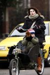 Amsterdam 24 januari 2009
Kim v Kooten met zoon in bakfiets.
Peter Smulders bv