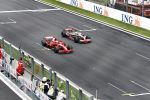 Spa 7 september 2008
Formule 1 Grand Prix van Spa Francochamps. Filippe Massa Kimi Raikkonen Lewis Hamilton  Heiki Kovalinen Fernando Alonso
Peter Smulders bv