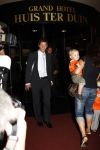 Noordwijk 3 juni 2008
Het Nederlands elftal vertrekt vanaf hotel huis ter Duin naar Schiphol voor het EK voetbal in Zwitserland en Oostenrijk. 
Klaas Jan Huntelaar