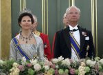 Den Haag 21 april 2009
Staatsbezoek van Koning Carl Gustav en koningin Silvia aan Nederland. Prinses Maxima Koningin Beatrix Prins Willem Alexander Pieter v Vollenhoven en prinses Margriet.
Peter Smulders bv