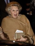 Amsterdam 1 februari 2008
Koningin Beatrix (70jaar) en Prinses Margriet (65 jaar) vieren hun verjaardag in Carre.