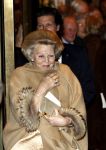 Amsterdam 1 februari 2008
Koningin Beatrix (70jaar) en Prinses Margriet (65 jaar) vieren hun verjaardag in Carre.
