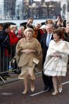 Amsterdam 1 februari 2008
Koningin Beatrix en Prinses Margriet vieren hun 65e en 70e verjaardag in Carre. Pieter v Vollenhoven Prins Willem Alexander Prinses Maxima Prins Constantijn Laurentien Friso Mabel Wisse Smit Prin ses Christina Prinses Irene Prins Hugo carlos Carlos Margarita met vriend , Carolina Jaime, Prins Maurits Marilene Bernhard met zwangere Annette Floris Aimee Prins Pieter Christiaan en Anita.