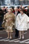 Amsterdam 1 februari 2008
Koningin Beatrix en Prinses Margriet vieren hun 65e en 70e verjaardag in Carre. Pieter v Vollenhoven Prins Willem Alexander Prinses Maxima prins Constantijn Laurentien Friso Mabel Wisse Smit Prin ses Christina Prinses Irene Prins Hugo carlos Carlos Margarita met vriend , Carolina Jaime, Prins Maurits Marilene Bernhard met zwangere Annette Floris Aimee Prins Pieter Christiaan en Anita.